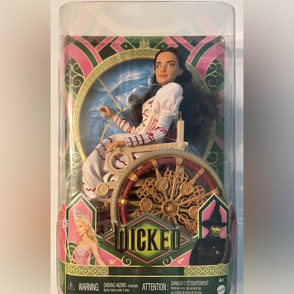New Mattel Wicked Set Of Four (4) Dolls from Shiz University:elphaba, Glinda& - Picture 6 of 6